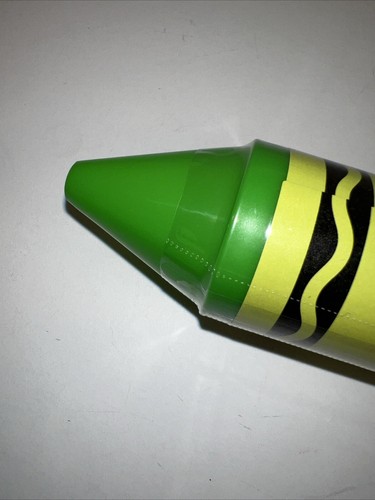 2023 *NUEVO* Wendy's Crayola Crayón Color Amarillo Verde Sellado Niños Comida Juguete Nuevo en Paquete - Imagen 5 de 6