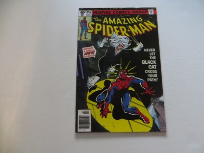 Marvel Comics Amazing Spider-Man # 194, 1st App. Black Cat, 1979.