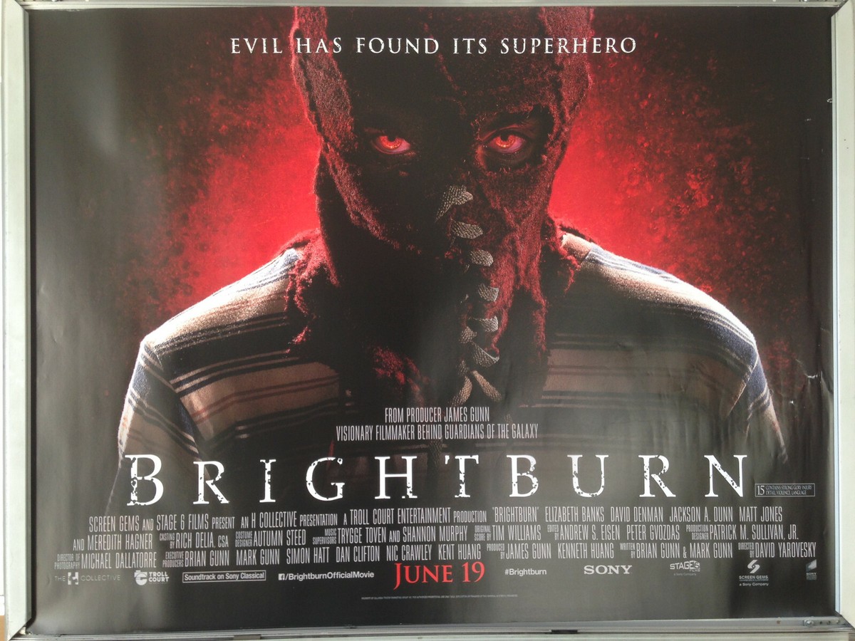 David Denman Watch Brightburn Cinema Poster: BRIGHTBURN 2019 (Mask