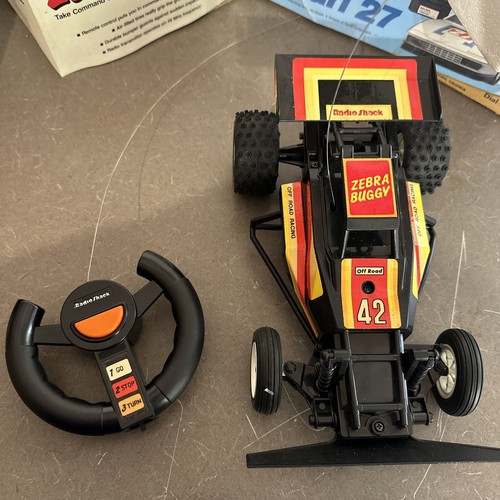 Vintage Radio Shack Rc Lot Turbo Lamborghini Countach Ferrari 27 Zebra Buggy Nos - Picture 8 of 24