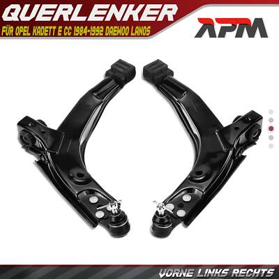 2x Querlenker Radaufhängung Vorne für Opel Kadett E CC 1984-1992 Daewoo Lanos