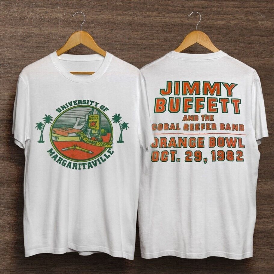 Eagles & Jimmy Buffett コンサートTシャツ Vintage 80s Jimmy Buffett Of Margaritaville Concert Tour