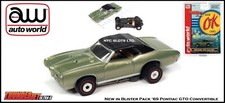 AW '69 Pontiac GTO Convertible Release 1 ThunderJet SC 377 Also Fits AW, AFX