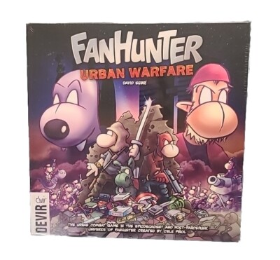 FanHunter Urban Warfare Designed by David Esbri DEVIR AMERICAS Brand New SEALED