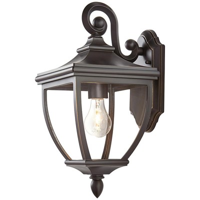 2-Light Oil-Rubbed Bronze Outdoor Wall Mount Lantern 2-Light Oil-Rubbed Bronze Outdoor Wall Mount Lantern