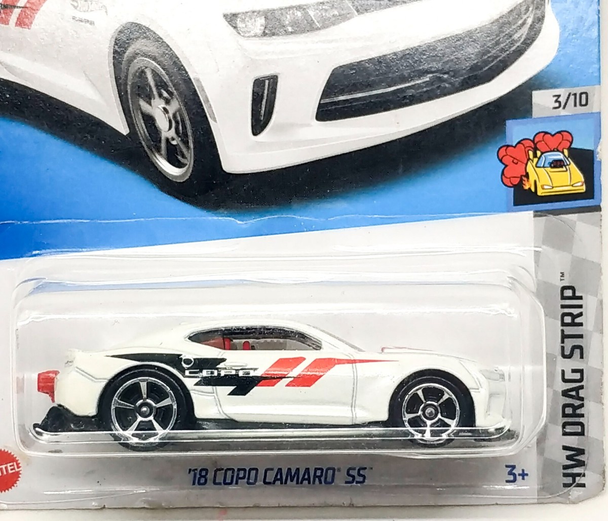 Hot Wheels 18 Copa Camaro SS - white 1/64 (3