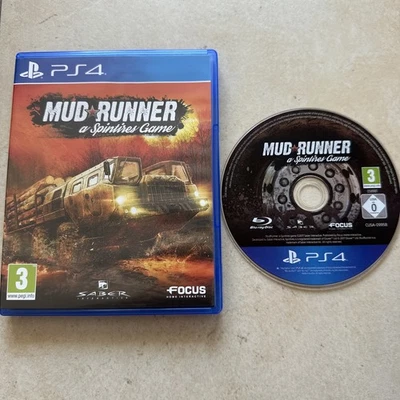 Jeu Ps4 - Mud Runner A Spintires Game - Jeu Sony PlayStation 4 - Photo 1/3