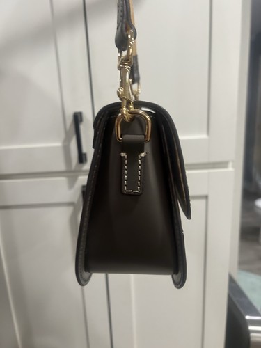 Dooney & Bourke Grey Emerson Saddle Bag - Picture 15 of 18