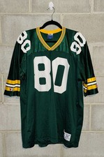 Champion Green Bay Packers Mayes #80 NFL Jersey Size 52 Green Yellow White