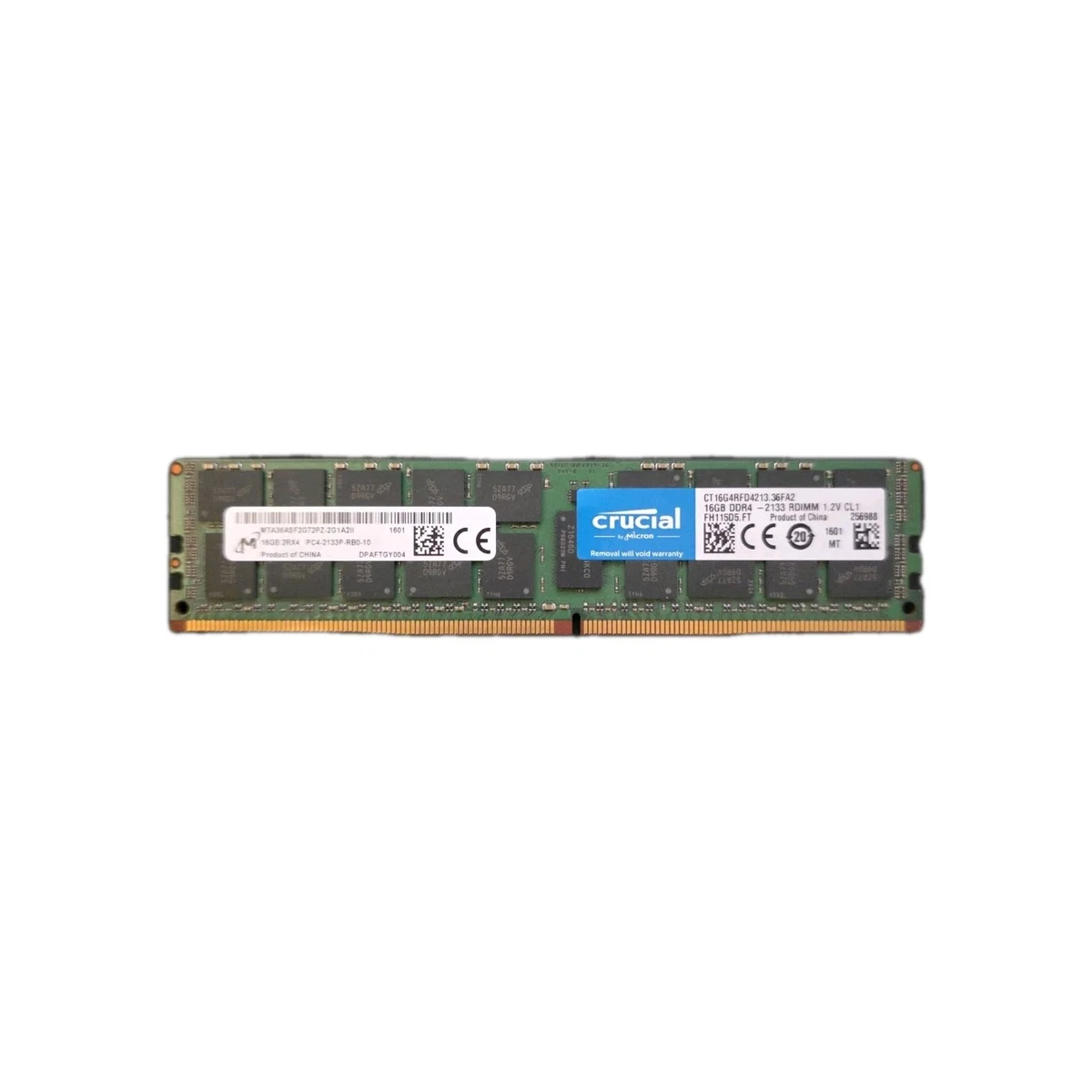 Micron CRUCIAL DDR4-2133MHz 16GB (8GB×2枚キット) MTA16ATF1G64AZ
