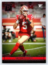 2021 Panini Chronicles #PA-3 Trey Lance Panini Pink