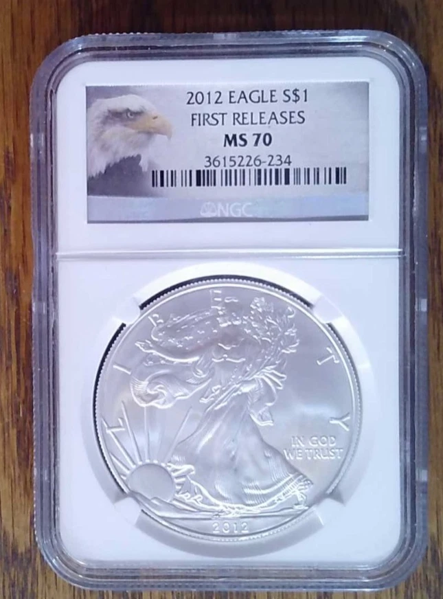American Eagle MS 70 Graded 2012 Silver Bullion Coins for sale | eBay