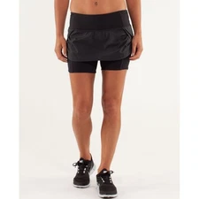 Lululemon Run Speed Squad SkirtBlack size 4