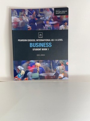 Pearson Edexcel International AS A Level Business Student Book 1 9781292239170