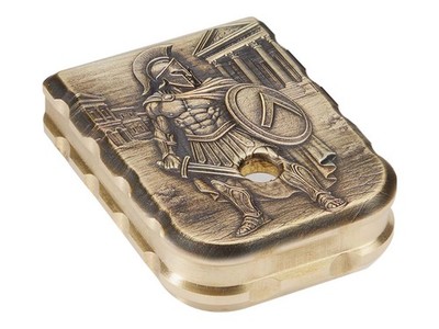 NDZ Brass Heavy Weight 3D Spartan Magazine Plate Extended Fits