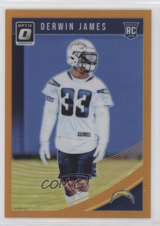2018 Donruss Optic Rookies Orange Prizm 45/199 Derwin James #108 6ns