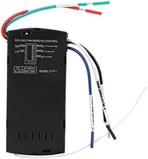 Kit Telecomando Universale per Ventilatore Da Soffitto, Telecomando Wireless E K