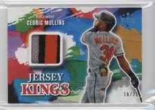 2022 Panini Diamond Kings Jersey Holo Blue 16/25 Cedric Mullins #JK-CM 0ir7