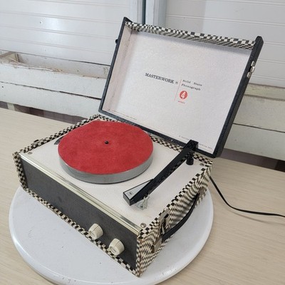 Columbia Masterwork M-2201 4-Speed Portable Record Player For Repair