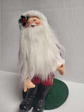 ANNALEE Santa Claus sitting  on a Present 