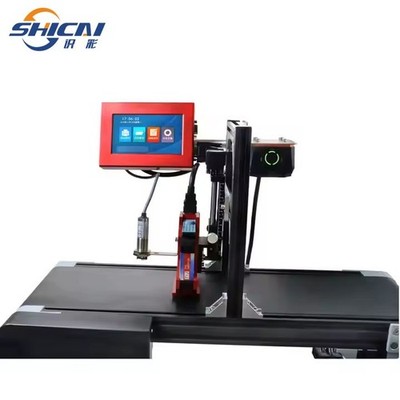 Industrial intelligent inkjet printer precise detection of code leakage inkjet