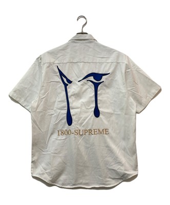 SUPREME AOI Eyes S/S Work Shirt Size: M White Men | eBay