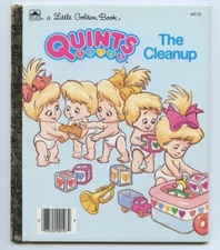 QUINTS: THE CLEANUP By Leslie Mcguire & Illustrated By Sue Diciccio - Hardcover