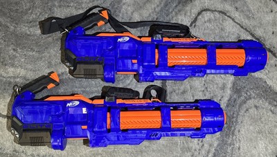 Nerf Elite Titan CS-50 50-Dart Toy Blaster Both Tested With Strap