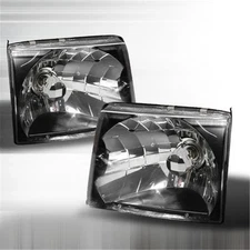 Spec-D Tuning LH-TAC97JM-KS Crystal Housing Headlights for 97 to 99 Toyota Ta...