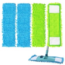 4PCS 16'' Microfiber Dust Mop Pads Compatible with Leifheit 55210,Reusable Mo...
