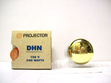 DHN DEK DFW Projector Projection Lamp Bulb 500W 120V GE BRAND AVG. 25-HR LAMP