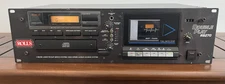 Rolls RS270 Rolls Rackmount Dual CD Cassette Tape 3 Beam Laser Player Linear