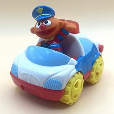 Tyco Preschool Ernie Sesame Street Police Car Battery Operated Toy Tested