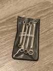 Sears Craftsman 工具 美国 4 件 Midget 6pt 盒端扳手套装 复古 4379 NOS