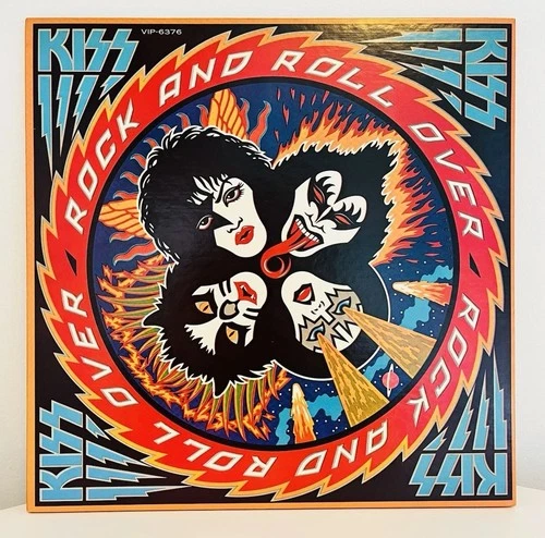 KISS ROCK AND ROLL OVER CASABLANCA VIP6376 Japan VINYL LP