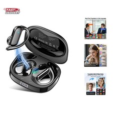Ai Translation Earbuds Real Time,164 Languages Translator Earbuds with 6 Tran...