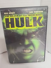 The Death of the Incredible Hulk DVD Starring Lou Ferrigno, Bill Bixby