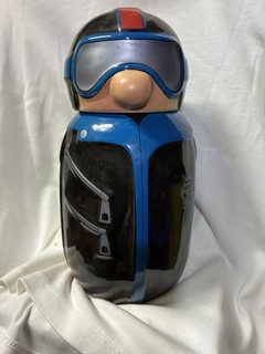 Schultz and Dooley BIKER BUZZ Ceramic Lidded Beer Stein First Edition