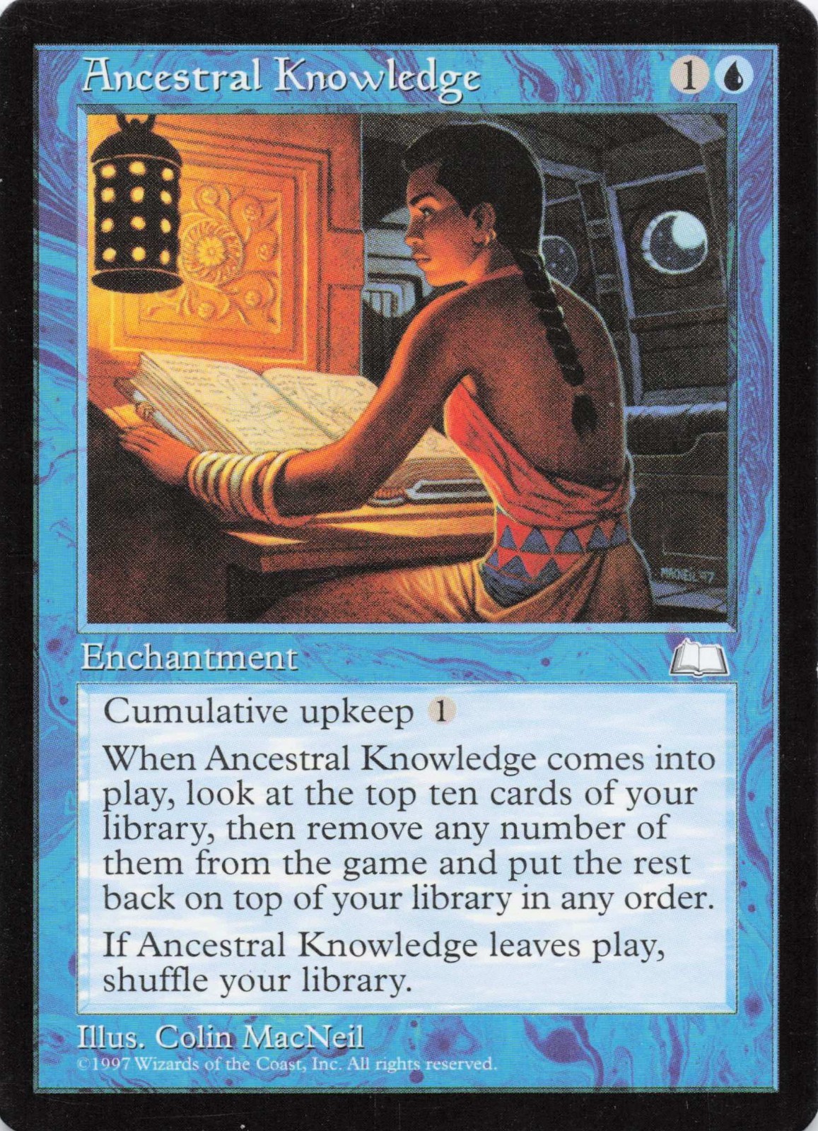 MTG - Ancestral Knowledge - Weatherlight