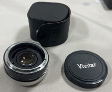 Vivitar Teleconverter FL-FD 2X Automatic Tele Converter Extender 2X-4 With Case