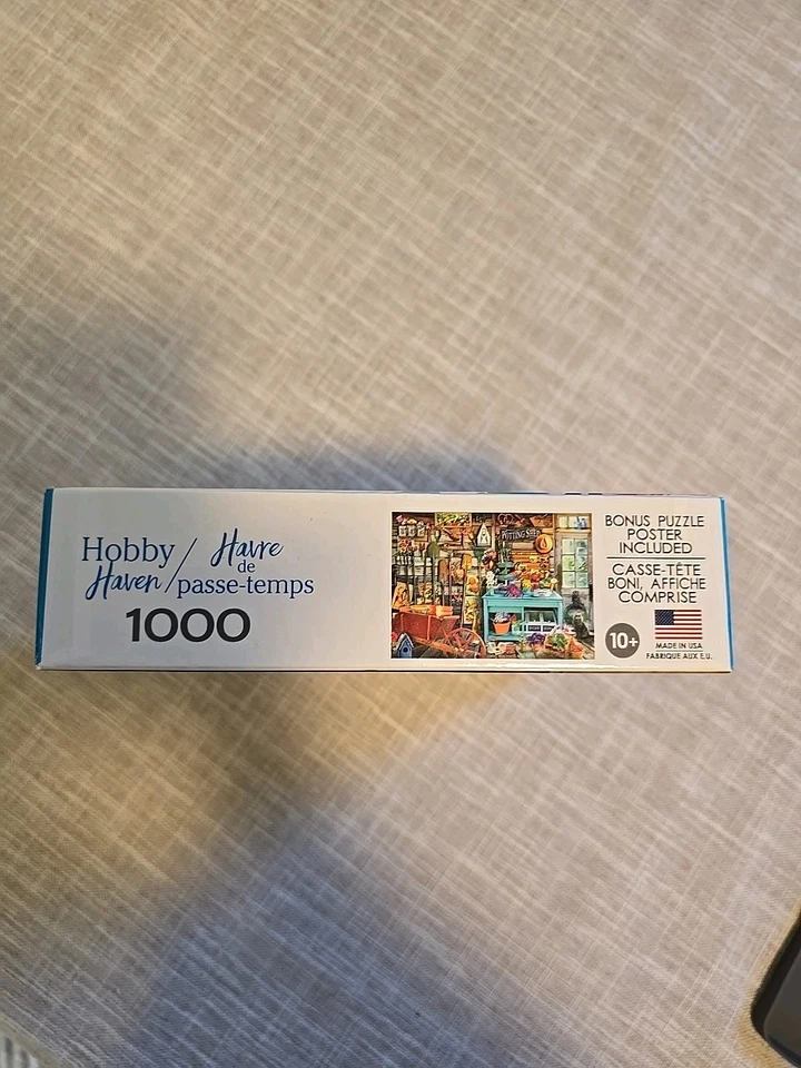 NUEVO-Rompecabezas RoseArt, The Potting Shed, Hobby Haven, Rompecabezas Foto 2 de 4