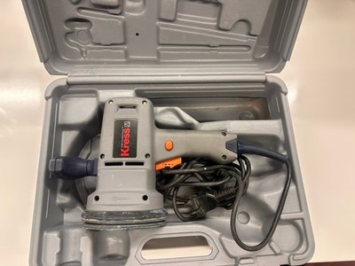 KRESS CPS 6125 E Schleifmaschine Exzenterschleifer mit Staubbeutel + Koffer Grau