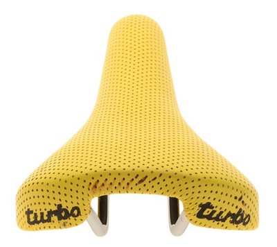 Selle Italia Turbo Saddle Steel Rails Original 90s Perforated