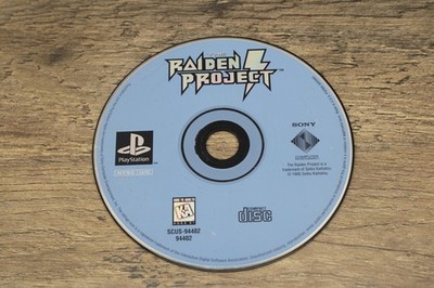 Raiden Project (PS1) Loose Disc Only - Authentic Good Condition Tested
