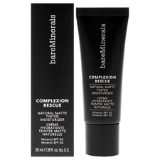 2 Pack bareMinerals Natural Matte Tinted Moisturizer SPF 30 - 02 Vanilla-1.18 oz
