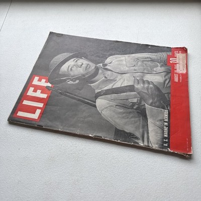 Life Magazine August 18, 1941 Volume 11 No. 7 Vintage WWII ERA. | eBay