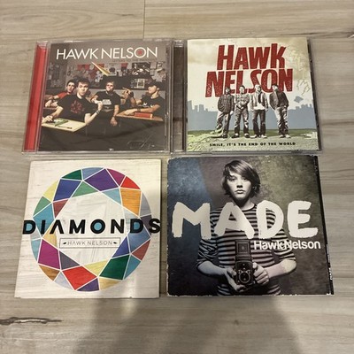 Hawk Nelson 4 CD LOT Letters To The President Smile It s The End Of World Made