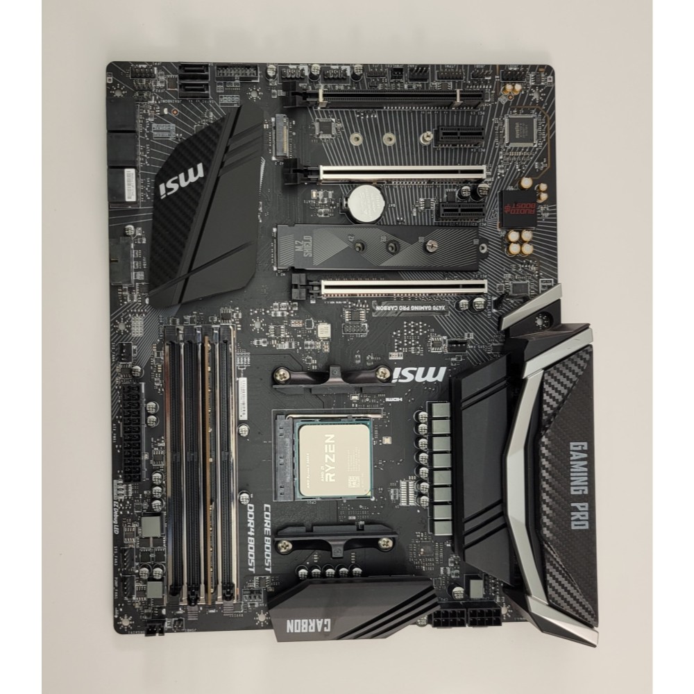 マザーボード MSI X470 GAMING PRO + RYZEN 5 2600 MSI X470 GAMING PRO CARBON, Ryzen 5 2600X, 8GB DDR4 - Tested | eBay