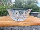 Vintage Waterford Crystal 9”x 4" Bowl Lismore Collection~signed