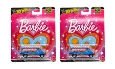 2026 Hot Wheels Custom GMC Panel Vanel Blue BARBIE Pop Culture - Set of 2